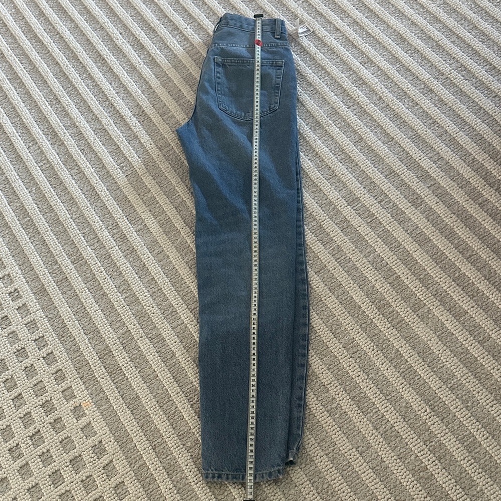 BDG Classic Blue Straight Leg Women's Jeans - Picture 4 of 5